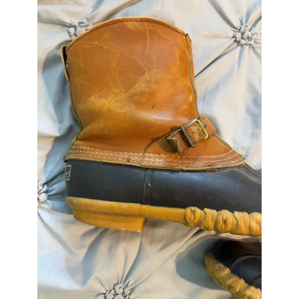 Vintage 1960's L.L. Bean Maine Hunting Duck Boots Size 11EE